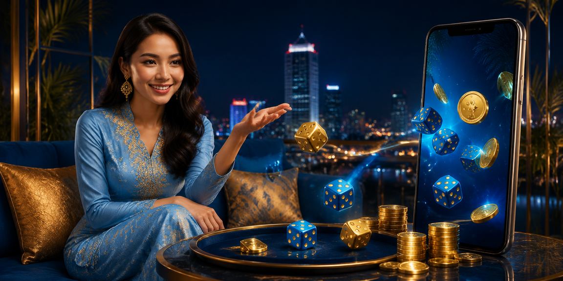 Pengalaman kasino langsung dengan suasana budaya Malaysia di Seremban